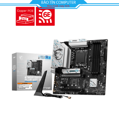 Mainboard MSI B760M GAMING PLUS WIFI DDR4 Mainboard MSI B760M GAMING PLUS WIFI DDR4