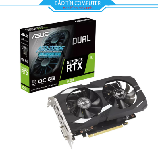 VGA Asus DUAL RTX 3050 OC 6GB