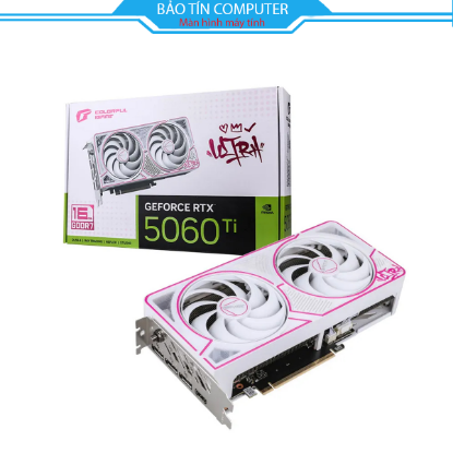 VGA Colorful iGame RTX 5060 Ti Ultra W DUO OC 16GB VGA Colorful iGame RTX 5060 Ti Ultra W DUO OC 16GB