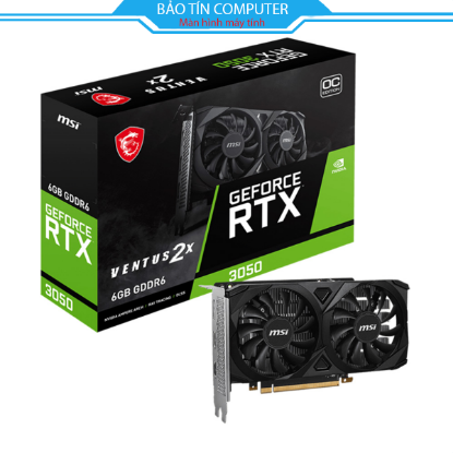 VGA MSI RTX 3050 VENTUS 2X 6GB OC VGA MSI RTX 3050 VENTUS 2X 6GB OC