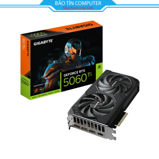 VGA Gigabyte RTX 5060 Ti Windforce OC 8GB GDDR7