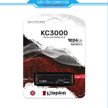 Ổ cứng SSD Kingston KC3000 1024GB NVMe PCIe Gen 4.0
