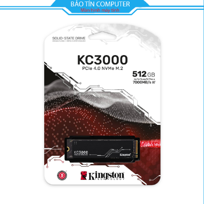 SSD Kingston KC3000 512GB NVMe PCIe Gen 4.0