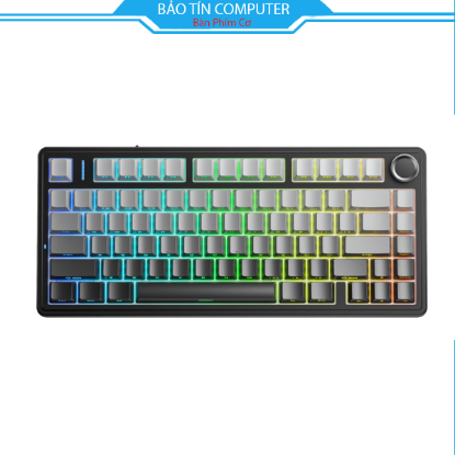 Bàn phím cơ AULA F75 3 Mode Black Gradient Reaper switch