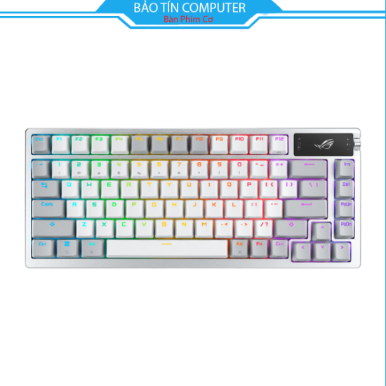 Bàn phím cơ Asus ROG Azoth Wireless White NX Red switch
