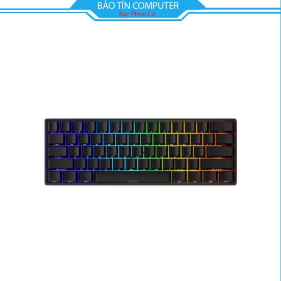 Bàn phím cơ MonsGeek FUN60 Max SP Black Glare Magnetic Switches