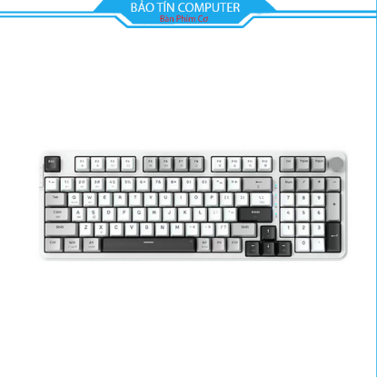 Bàn phím cơ E-DRA EK398W White Blueberry Linear switch